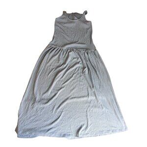 Universal Thread Sleeveless Ribbed Maxi Dress Size M Rayon Blend Lightweight